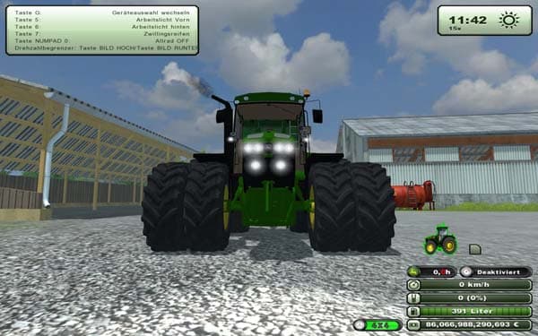 JD7930 AutoQuad green