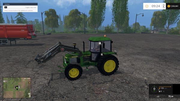 JOHN DEERE 3650 FL 2