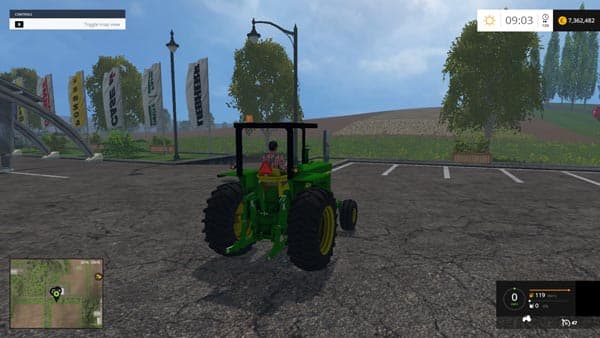 JOHN DEERE 4020 TRACTOR DIESEL 2