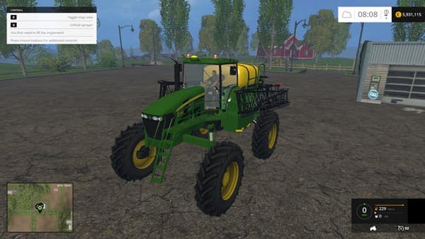 JOHN DEERE 4730 SPRAYER 3