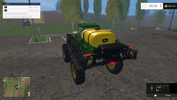 JOHN DEERE 4730 SPRAYER 2