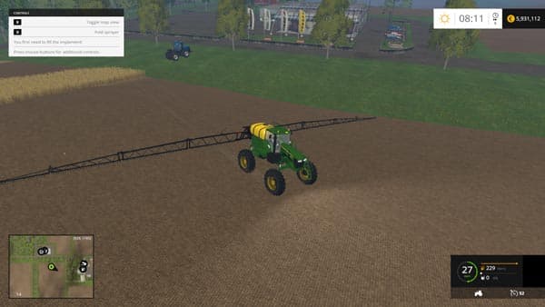JOHN DEERE 4730 SPRAYER