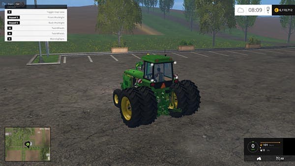 JOHN DEERE 4960 2WD FRONT LOADER 2