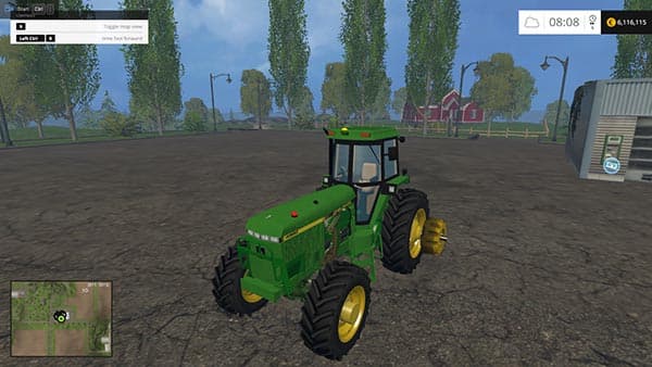 JOHN DEERE 4960 FRONT LOADER 3