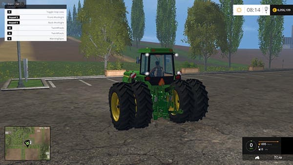 JOHN DEERE 4960 FRONT LOADER 2