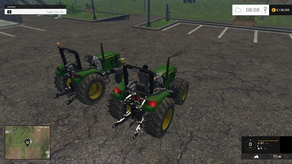 JOHN DEERE 5055 PACK 2