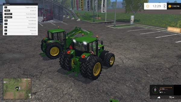 JOHN DEERE 6115M PACK 2