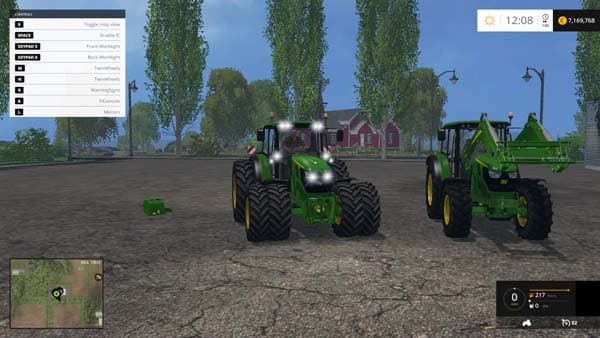 JOHN DEERE 6115M PACK 3