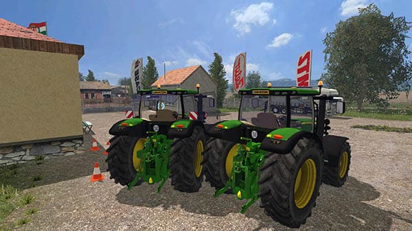 JOHN DEERE 6150R + FL 2