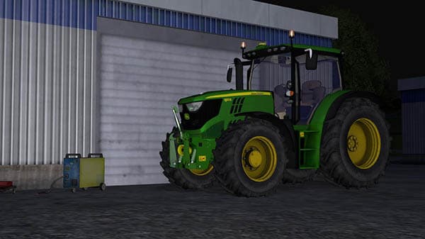 JOHN DEERE 6150R + FL