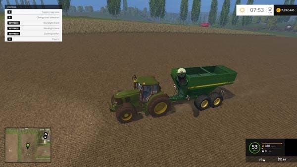 JOHN DEERE 650 GRAIN CART