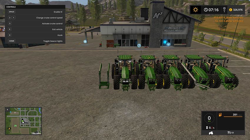 JOHN DEERE 7030 SERIE 3