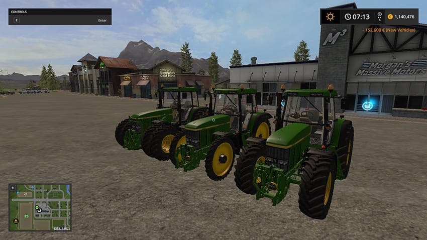 JOHN DEERE 7710 3