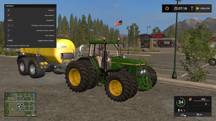 JOHN DEERE 7710