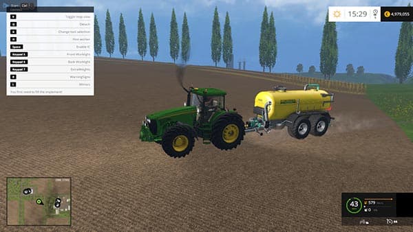 JOHN DEERE 8520 FH