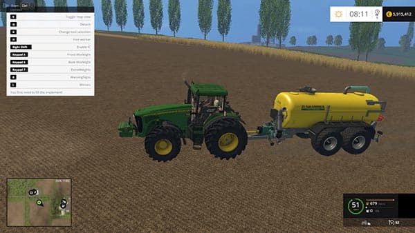 JOHN DEERE 8520 [MP]