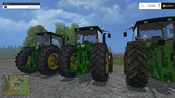 JOHN DEERE 8530 Pack