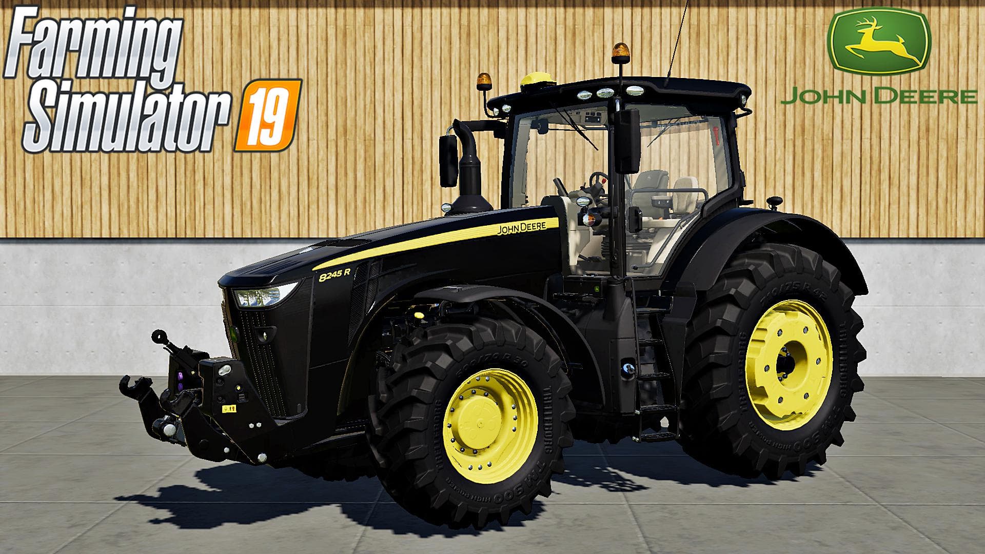 JOHN DEERE 8R SERIES BLACK