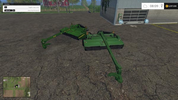 JOHN DEERE 956 MOCO MOWER FIXED 3