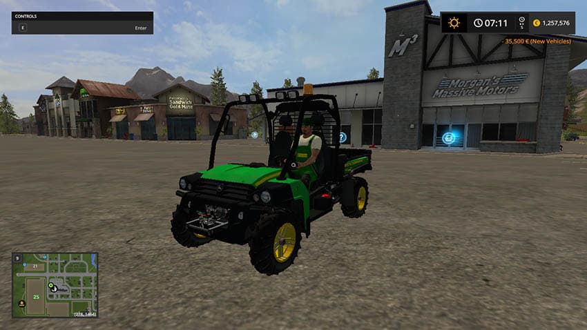 JOHN DEERE GATOR HPX DIESEL 3