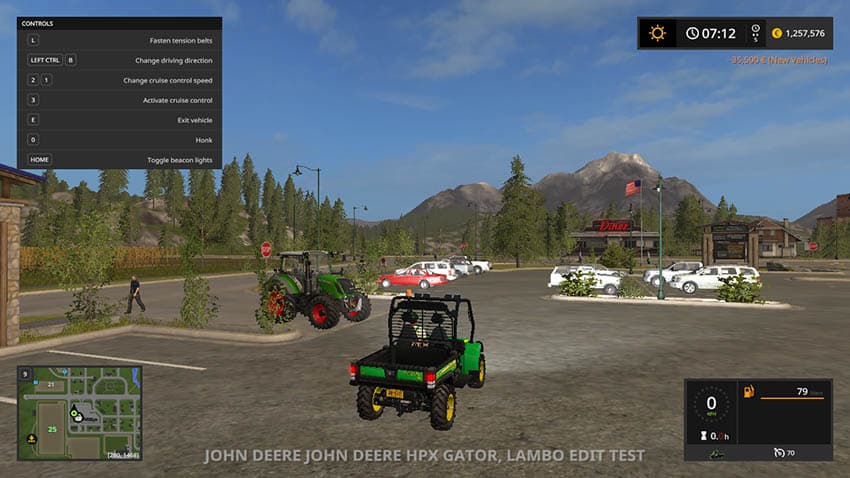 JOHN DEERE GATOR HPX DIESEL 2