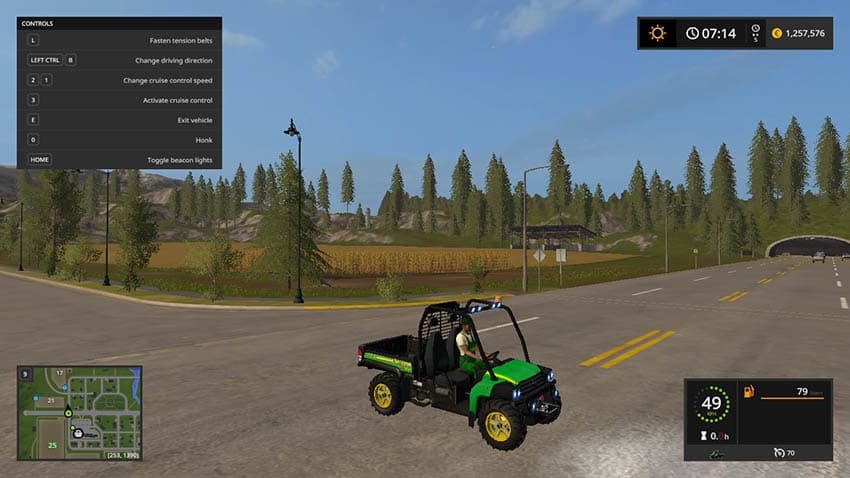 JOHN DEERE GATOR HPX DIESEL