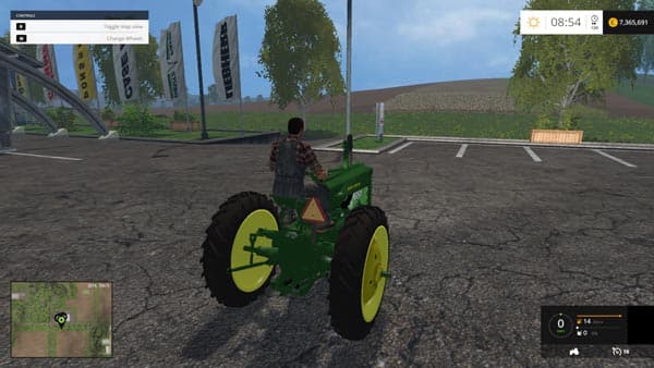 JOHN DEERE MODEL A TRACTOR 3