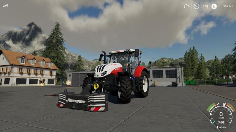 Janssen 1600kg weight 2