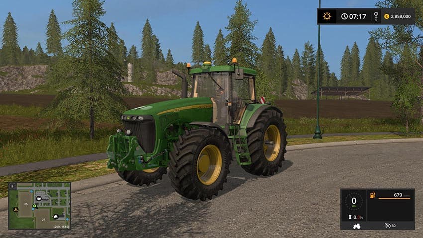 John DEERE 8520 3