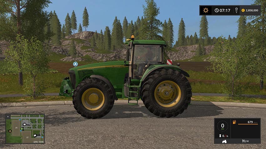 John DEERE 8520 2