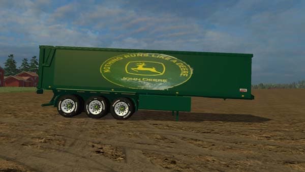 John Deer Truck and Trailer