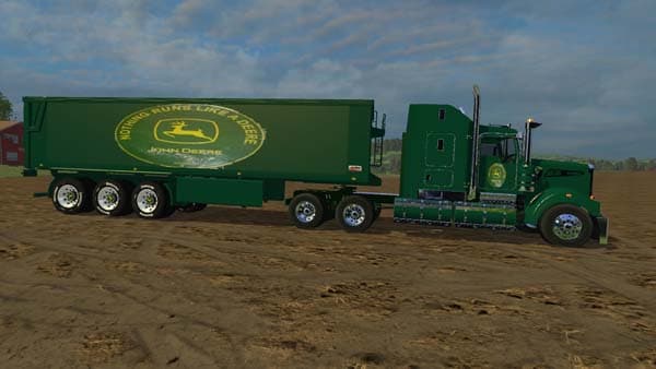 John Deer Truck and Trailer 3