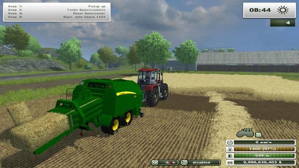John Deere 1434 Baler