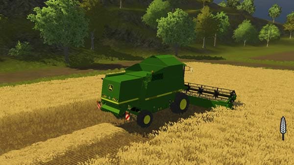 John Deere 2266 and John Deere 600R