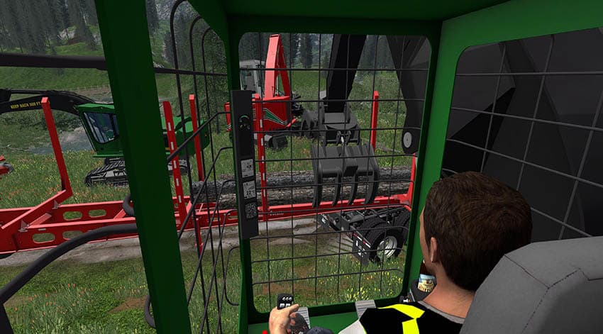 John Deere 2454D powerclam