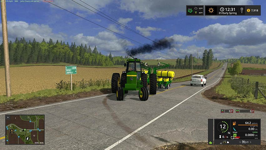 John Deere 40 Series 2wd 2