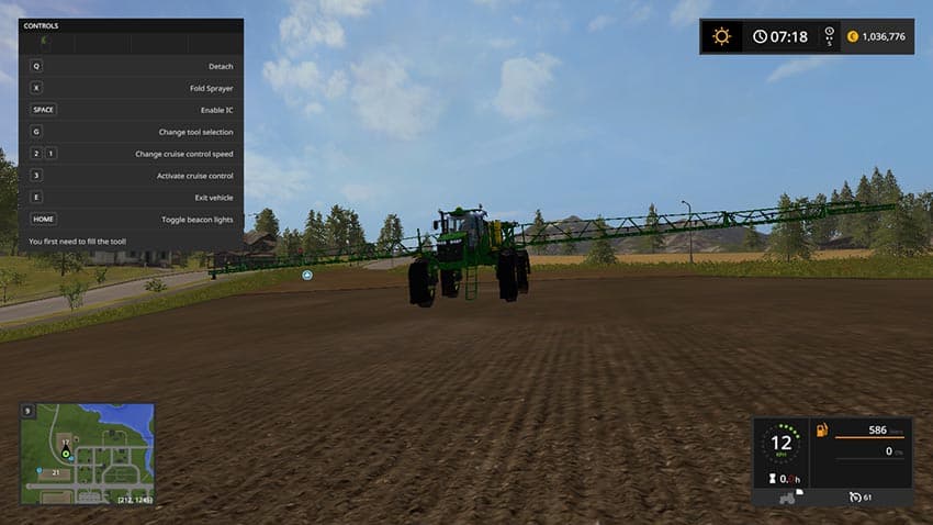 John Deere 4045 Sprayer 2