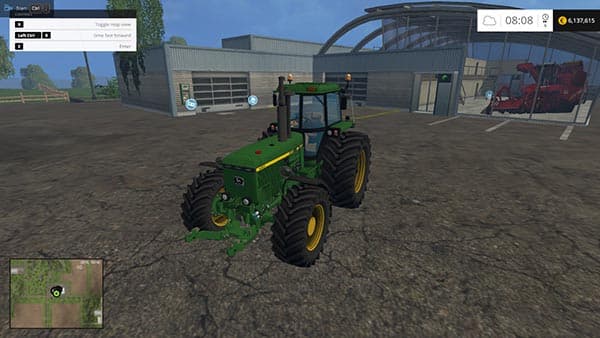 John Deere 4455 4WD 3