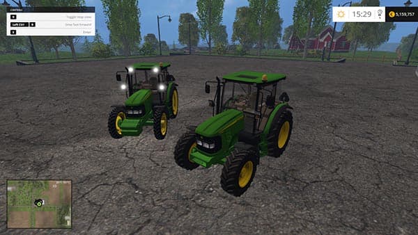 John Deere 5080R Washable 3