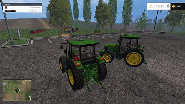 John Deere 5080R Washable 2