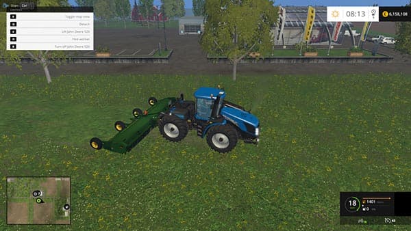 John Deere 520 Flail Mower