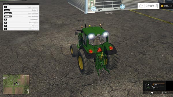 John Deere 6130 2wd 2