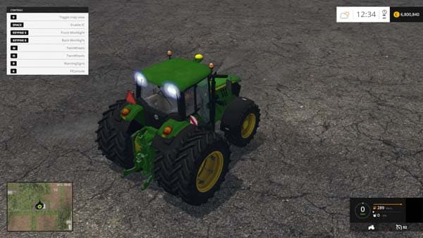 John Deere 6150 M Pack 3
