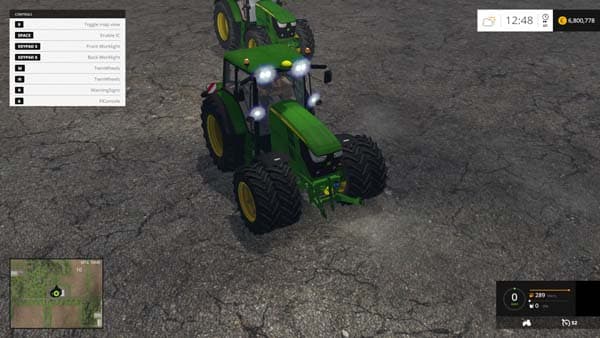 John Deere 6150 M Pack 2