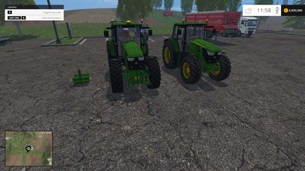 John Deere 6150 M Pack 4