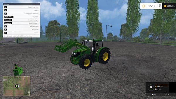 John Deere 6170R FL