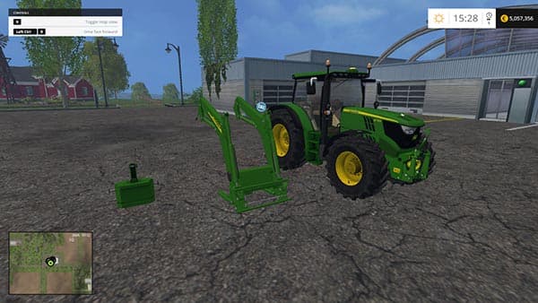 John Deere 6170R FL 3