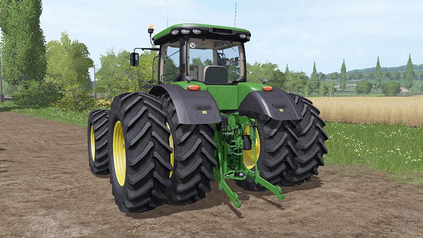 John Deere 6195R + Tools