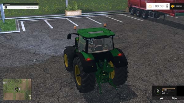 John Deere 6210R Front Weight 2