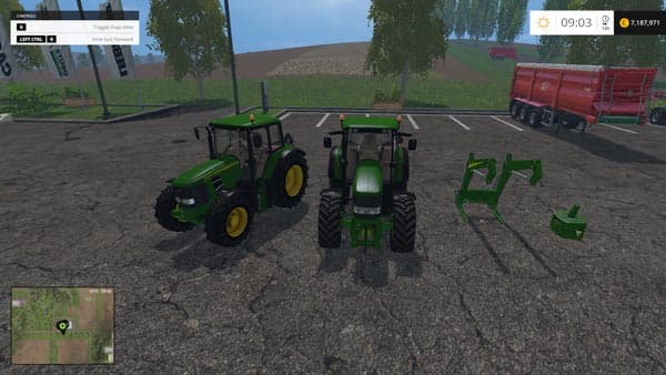 John Deere 6430 Pack 2